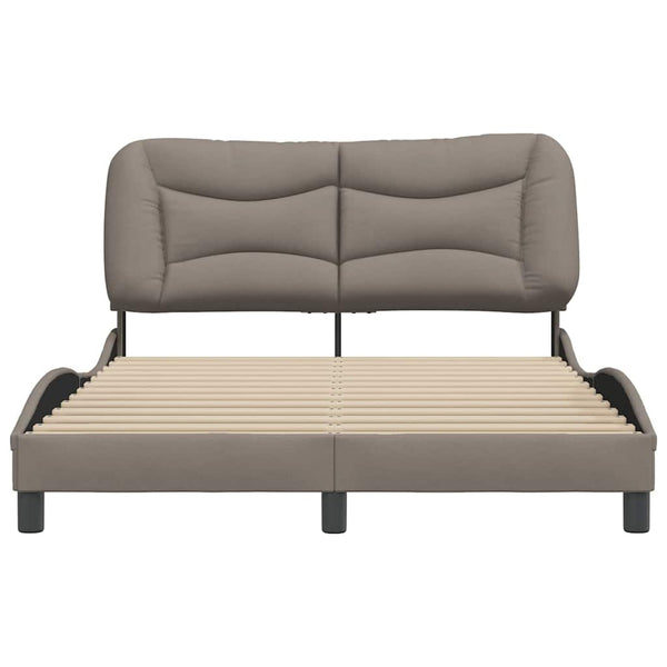 Bettgestell Hvar Taupe 140x200 cm