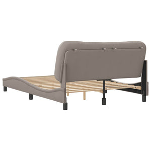Bettgestell Hvar Taupe 140x200 cm