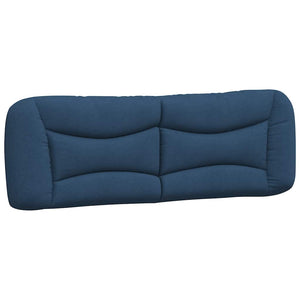 Bettgestell Blau 160x200 cm Stoff