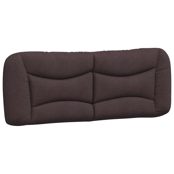Bettgestell Stoff Dunkelbraun 180x200 cm