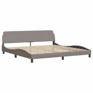 Bettgestell Hvar Taupe 200x200 cm