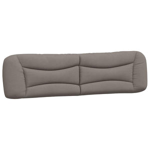 Bettgestell Hvar Taupe 200x200 cm