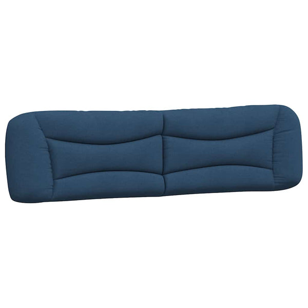 Bettgestell Blau 200x200 cm Stoff