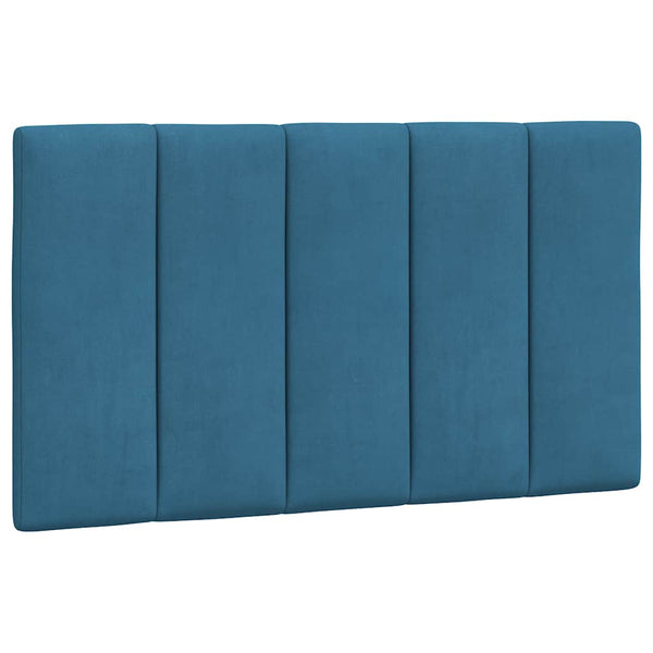 Bettgestell Hanko Blau 80x200 cm Samt