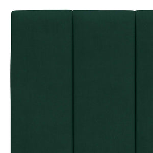 Bettgestell Dunkelgrün Samt 120x200 cm