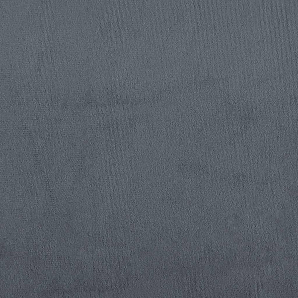 Bettgestell Samt Dunkelgrau 140x190 cm