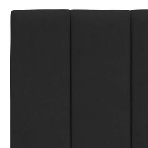 Bettgestell Schwarz 140x190 cm Samt