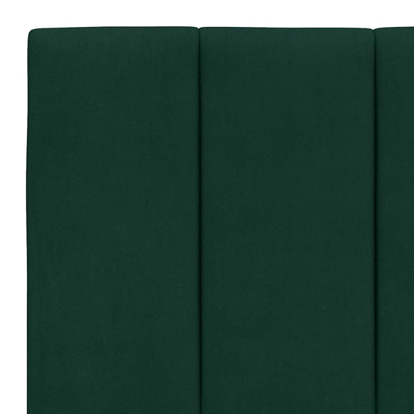 Bettgestell Dunkelgrün Samt 160x200 cm