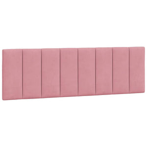 vidaXL Bed Frame without Mattress "Hanko" Pink 160x200 cm Velvet