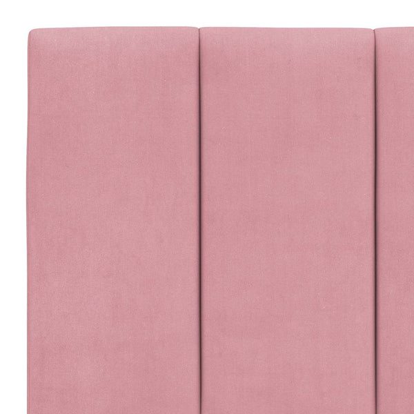 vidaXL Bed Frame without Mattress "Hanko" Pink 160x200 cm Velvet