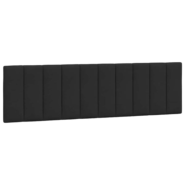 vidaXL Bed Frame without Mattress "Hanko" Black 180x200 cm Velvet