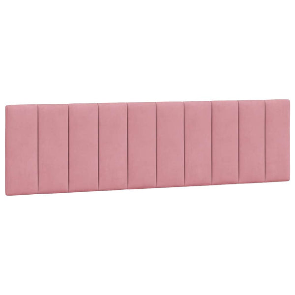 vidaXL Bed Frame without Mattress "Hanko" Pink 180x200 cm Velvet