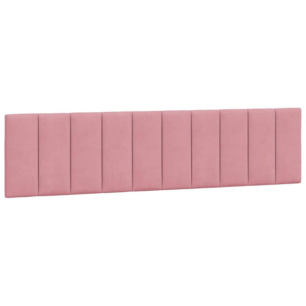 vidaXL Bed Frame without Mattress "Hanko" Pink 200x200 cm Velvet