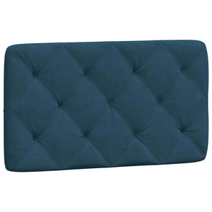 vidaXL Bed Frame without Mattress Blue 80x200 cm Velvet