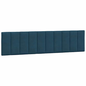 vidaXL Bed Frame without Mattress Blue 90x190 cm Velvet
