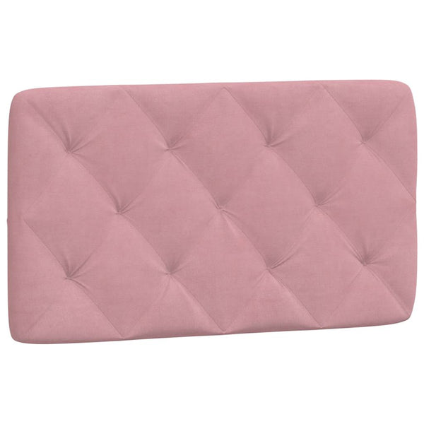 vidaXL Bed Frame without Mattress Pink 90x190 cm Velvet