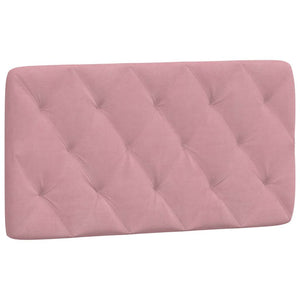 vidaXL Bed Frame without Mattress Pink 100x200 cm Velvet