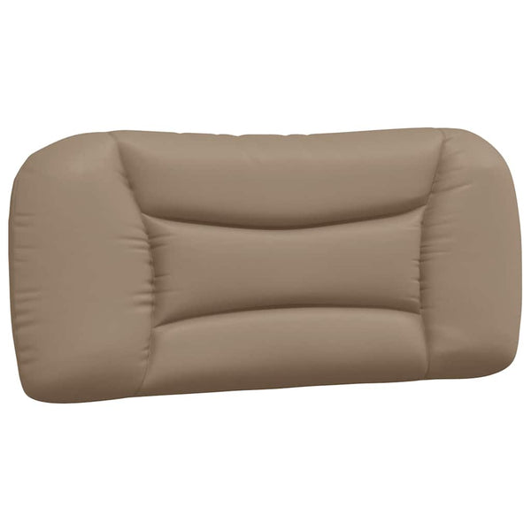 vidaXL Bed Frame without Mattress "Hvar" Cappuccino Brown 80x200 cm Faux Leather