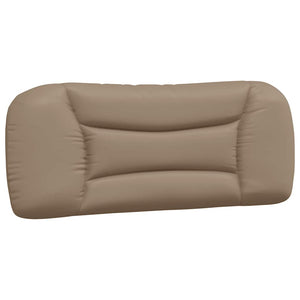 vidaXL Bed Frame without Mattress "Hvar" Cappuccino Brown 100x200 cm Faux Leather