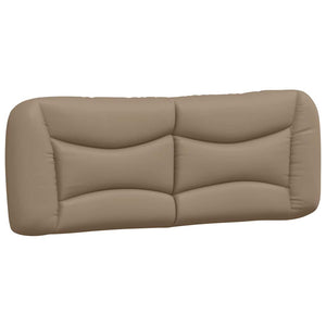 vidaXL Bed Frame without Mattress "Hvar" Cappuccino Brown 120x200 cm Faux Leather