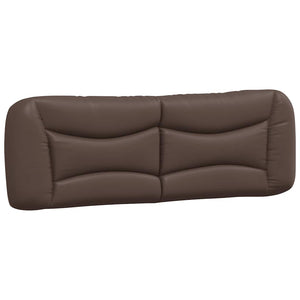 vidaXL Bed Frame without Mattress "Hvar" Brown 160x200 cm Faux Leather
