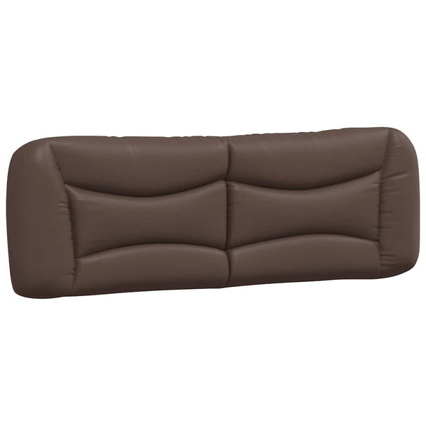 vidaXL Bed Frame without Mattress "Hvar" Brown 160x200 cm Faux Leather