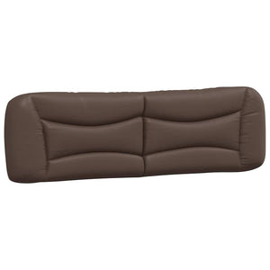 vidaXL Bed Frame without Mattress "Hvar" Brown 180x200 cm Faux Leather