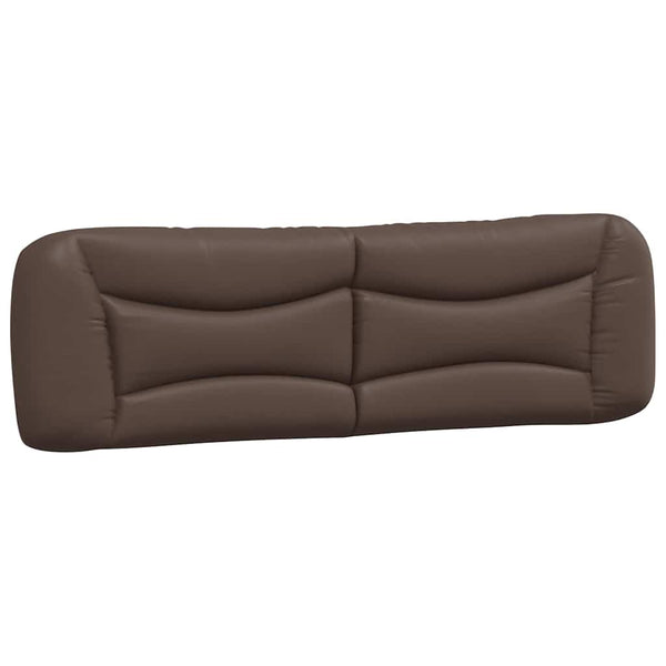 vidaXL Bed Frame without Mattress "Hvar" Brown 180x200 cm Faux Leather