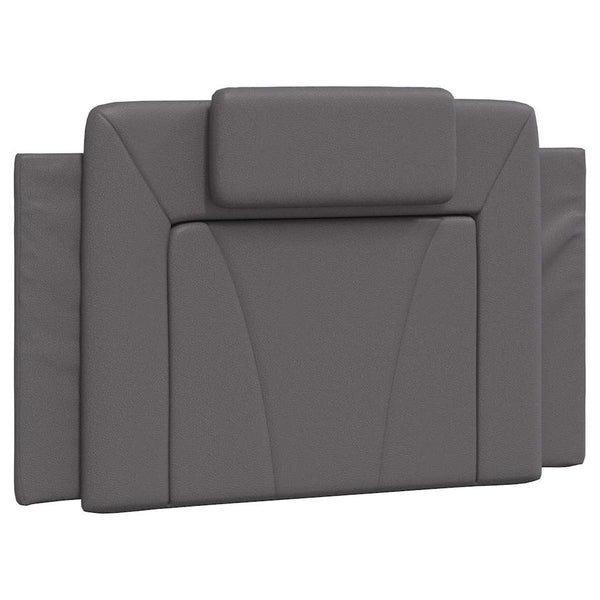 vidaXL Bed Frame "Viana" Without Mattress Grey 80x200 cm Faux Leather