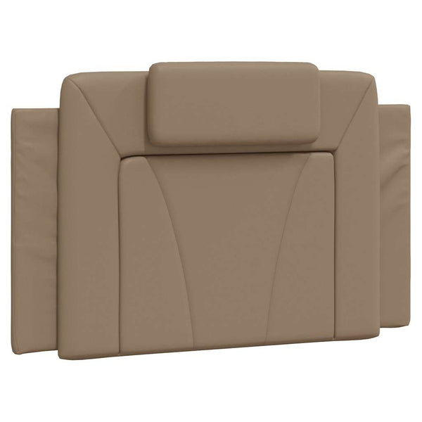 vidaXL Bed Frame "Viana" without Mattress Cappuccino-Brown 90x190 cm Faux Leather