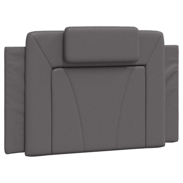 vidaXL "Viana" Bed Frame without Mattress Grey 90x200 cm Faux Leather