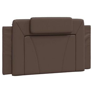 vidaXL "Viana" Bed Frame without Mattress Brown 100x200 cm Faux Leather