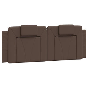 vidaXL Bed Frame "Viana" Without Mattress Brown 120x200 cm Faux Leather