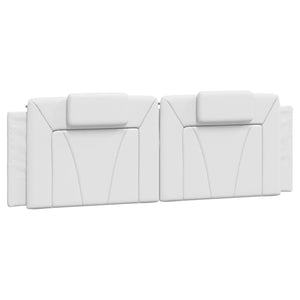 vidaXL "Viana" Bed Frame without Mattress White 160x200 cm Faux Leather
