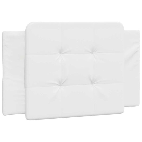 vidaXL Bed Frame without Mattress "Zadar" White 80x200 cm Faux Leather