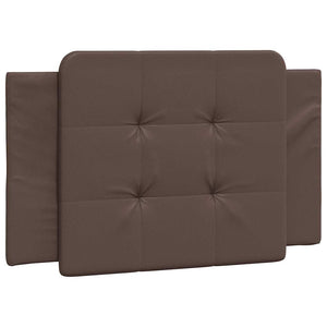 vidaXL Bed Frame without Mattress "Zadar" Brown 80x200 cm Faux Leather