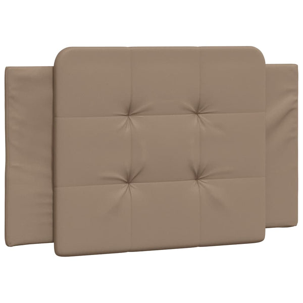 vidaXL Bed Frame without Mattress "Zadar" Cappuccino Brown 80x200 cm Faux Leather