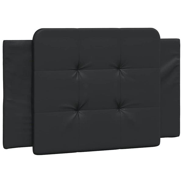 vidaXL Bed Frame without Mattress "Zadar" Black 90x190 cm Faux Leather