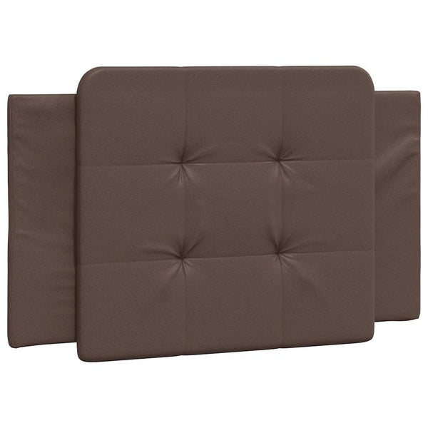 vidaXL Bed Frame without Mattress "Zadar" Brown 90x200 cm Faux Leather