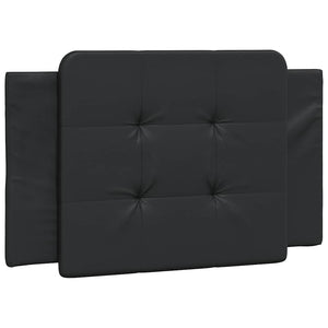 vidaXL Bed Frame without Mattress "Zadar" Black 100x200 cm Faux Leather
