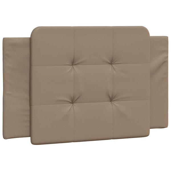 vidaXL Bed Frame without Mattress "Zadar" Cappuccino Brown 100x200 cm Faux Leather