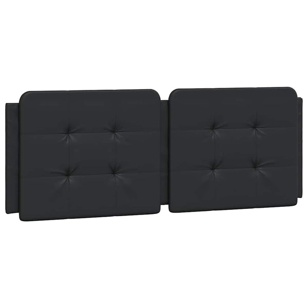 vidaXL Bed Frame without Mattress "Zadar" Black 120x200 cm Faux Leather