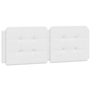 vidaXL Bed Frame without Mattress "Zadar" White 120x200 cm Faux Leather