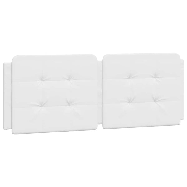 vidaXL Bed Frame without Mattress "Zadar" White 120x200 cm Faux Leather