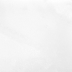 vidaXL Bed Frame without Mattress "Zadar" White 140x190 cm Faux Leather