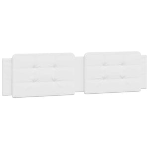 vidaXL Bed Frame without Mattress "Zadar" White 160x200 cm Faux Leather