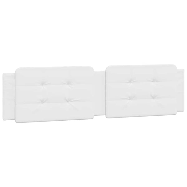 vidaXL Bed Frame without Mattress "Zadar" White 160x200 cm Faux Leather