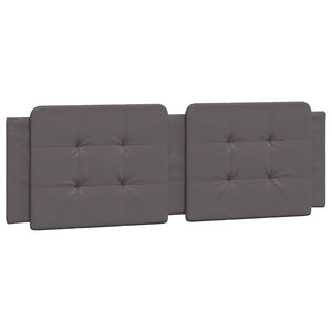 vidaXL Bed Frame without Mattress "Zadar" Grey 160x200 cm Faux Leather