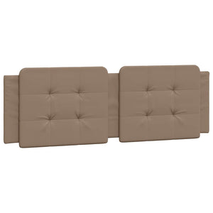 vidaXL Bed Frame without Mattress "Zadar" Cappuccino Brown 160x200 cm Faux Leather