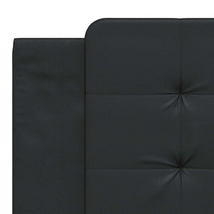 vidaXL Bed Frame without Mattress "Zadar" Black 180x200 cm Faux Leather